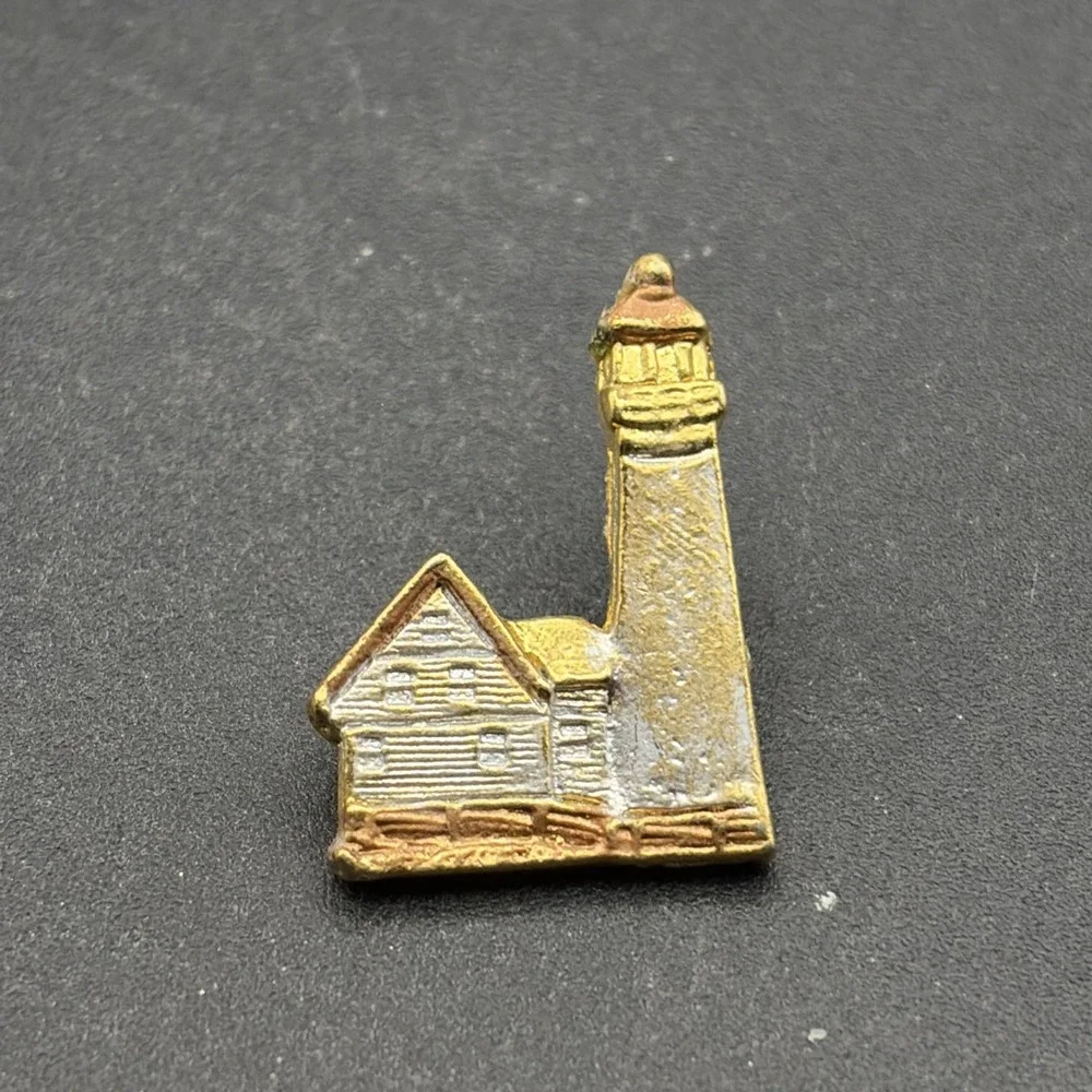 Lighthouse Sea Ocean Lookout Lapel‎ Hat Pin
